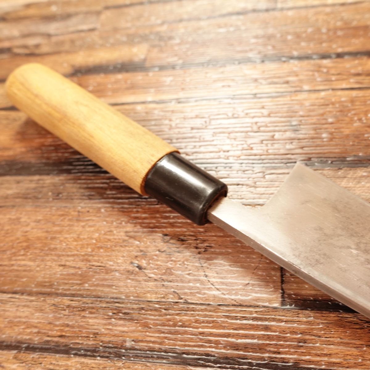 Sakai Shugaku Aji-kiri Knife, Sharpened, Small Deba, With Sticker, Steel