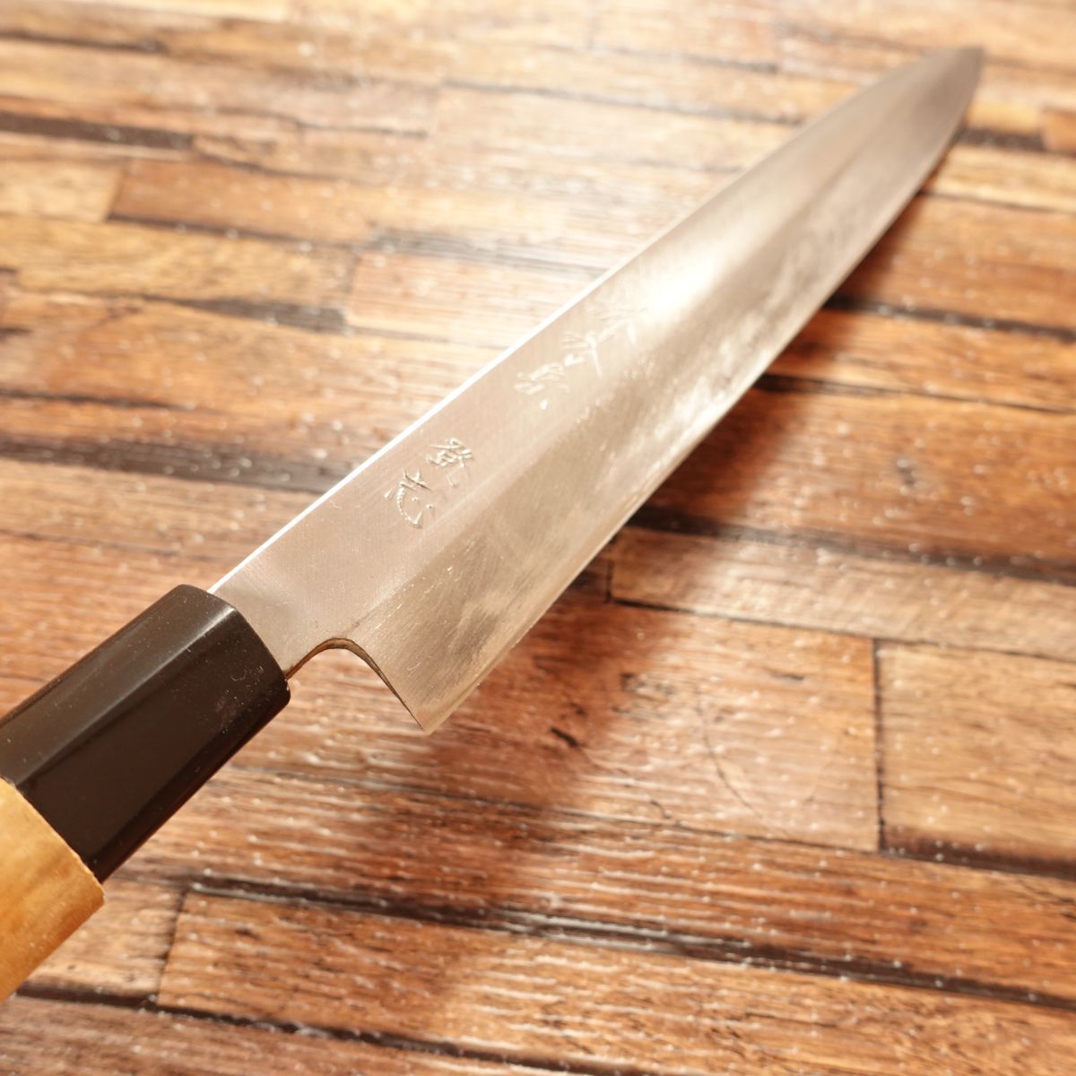 Sakai Shugaku Yanagiba Knife, Sharpened, Sashimi Knife, With Sticker, Steel