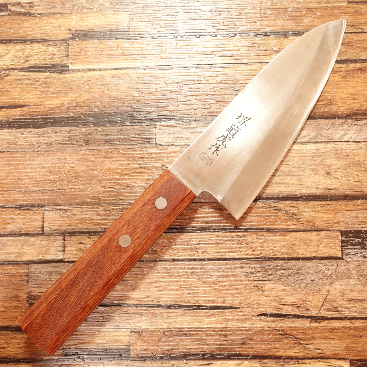 Sakai Kikutora Ai-Deba Knife, Sharpened, Stainless Steel, Funayuki, Blade Thickness 3-4mm