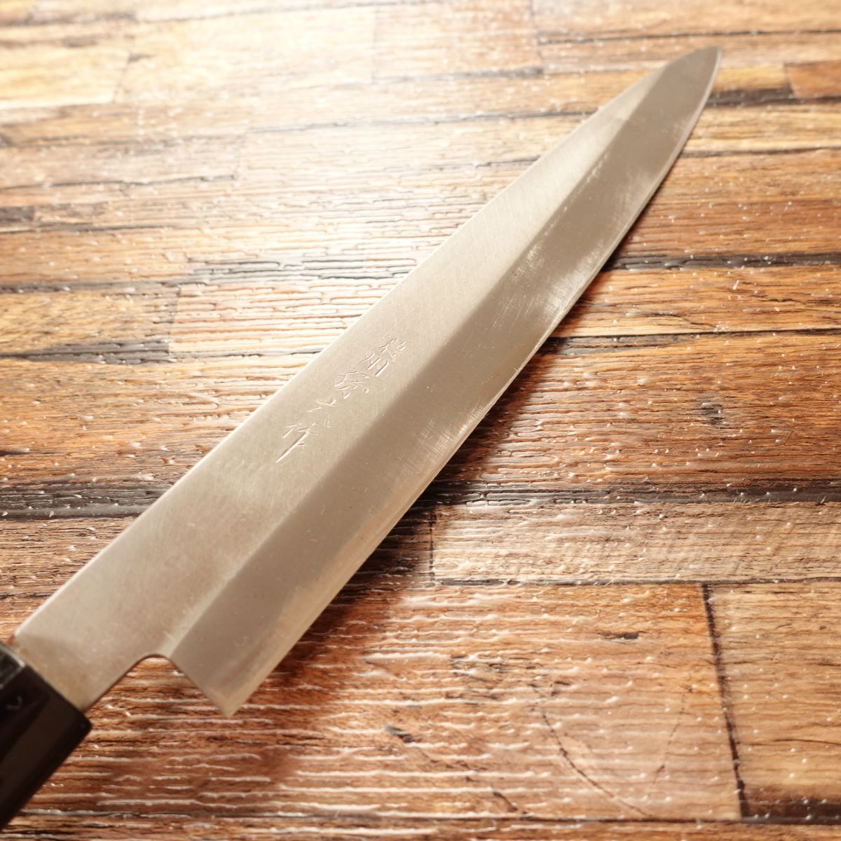 Noshu Magoroku Yanagiba Knife, Sharpened, Sashimi Knife, Hagane, Premium Quality, Excellent Guarantee, Sticker Attached