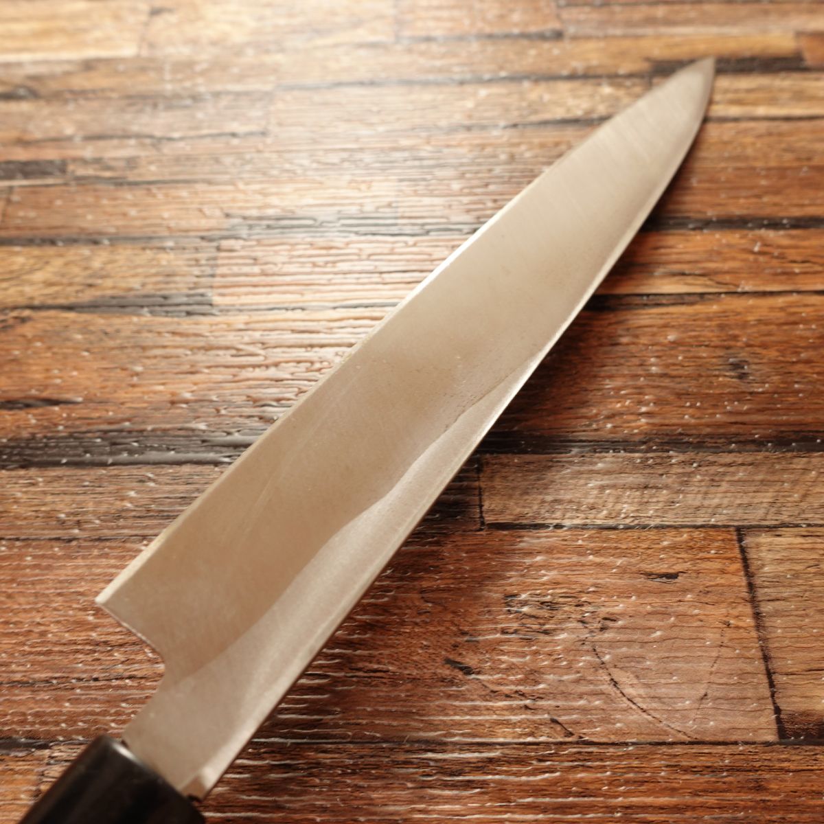 Sakai Izumimasa Yanagiba Knife, Sharpened, Sashimi Knife, Hagane, Brand Sticker Attached