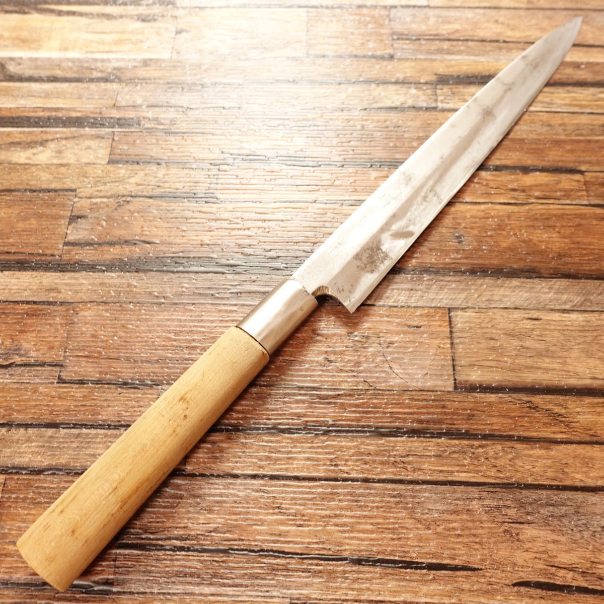 Sakai Toji Masashige Yanagiba Knife, Sharpened, Sashimi Knife, Hagane