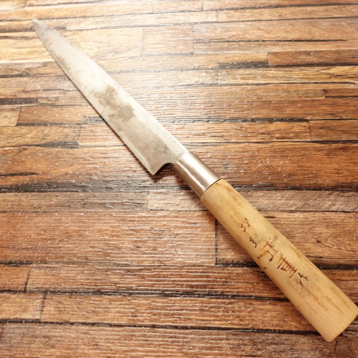 Sakai Toji Masashige Yanagiba Knife, Sharpened, Sashimi Knife, Hagane