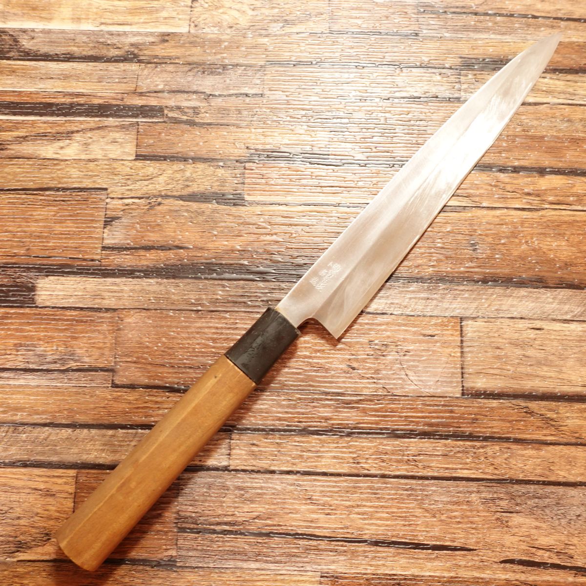 Composite Stainless Steel, Forged Yanagiba Knife, Sharpened, Sashimi Knife, Single Bevel