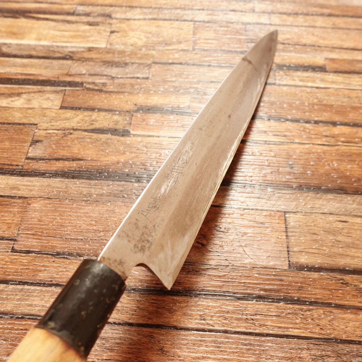 Sakai Kikushige Yanagiba Knife, Sharpened, Sashimi Knife, Premium Fully Forged