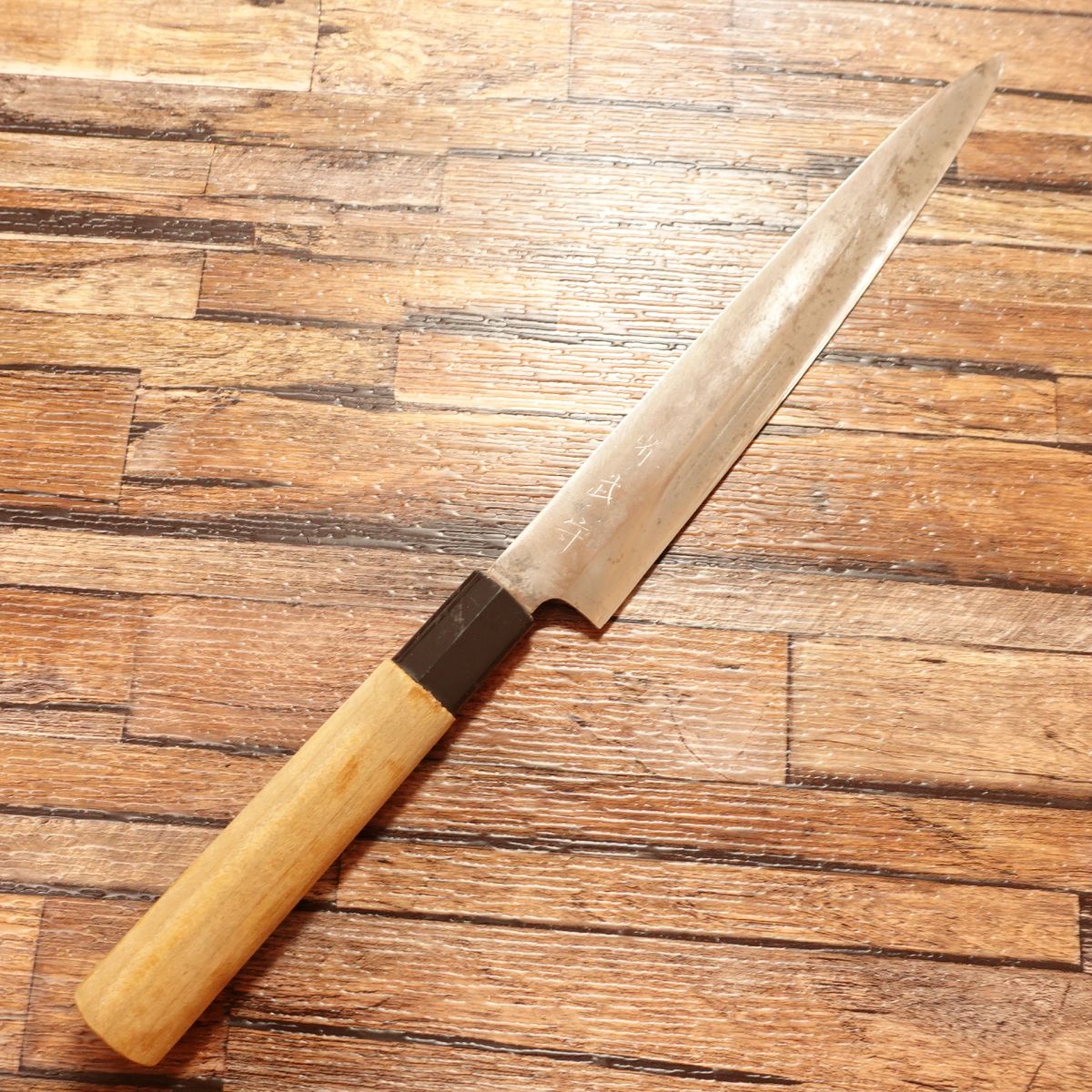 Sakai Takemori Yanagiba Knife, Sharpened, Sashimi Knife, Hagane Steel