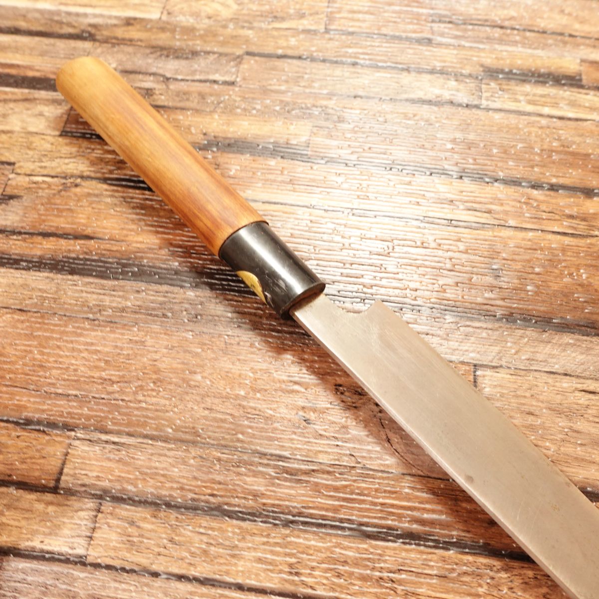 Fuyo Yanagiba Knife, Sharpened, Sashimi Knife, Recommended by Sakai Cutlery Cooperative Seal, Fuyo Honpo