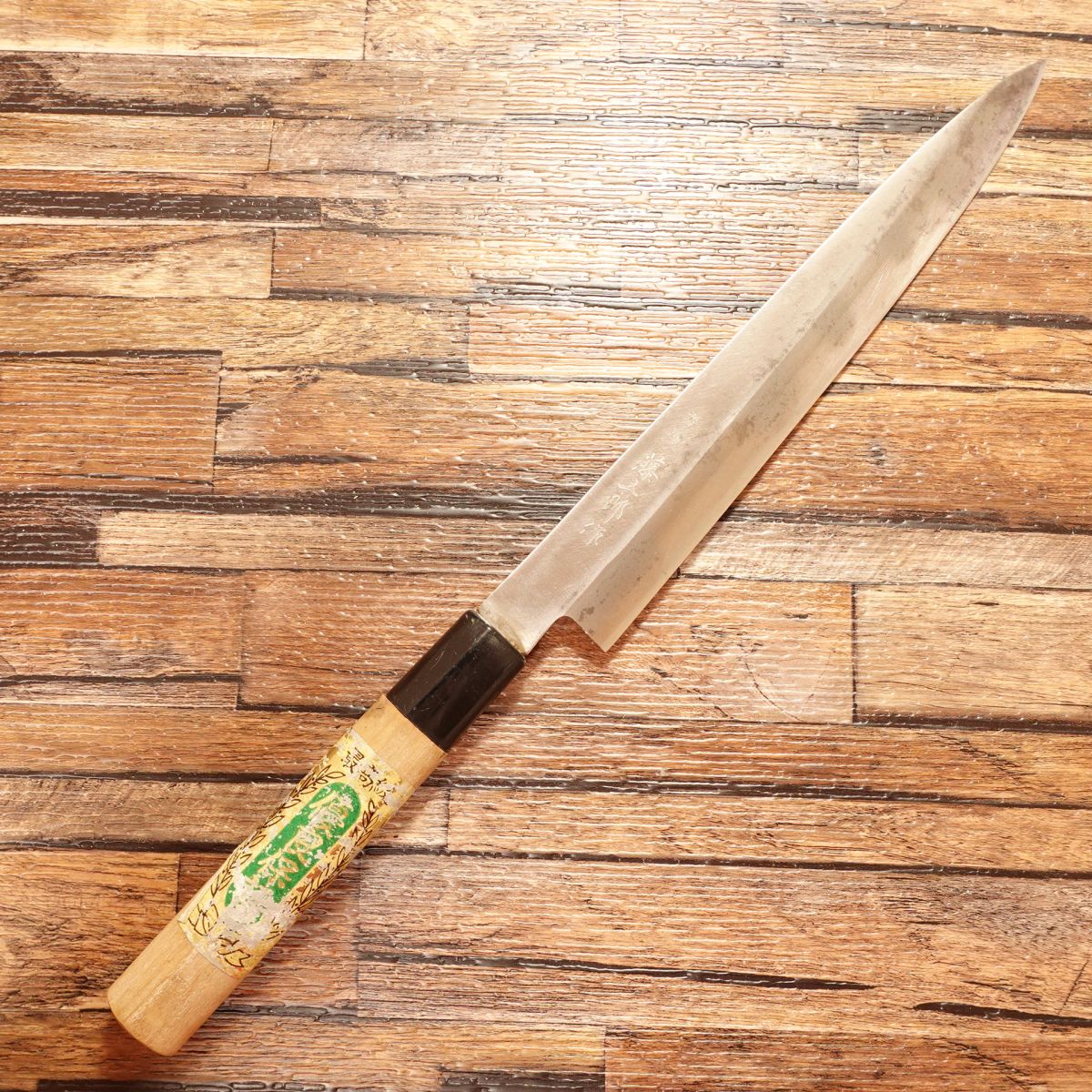 Togoro Yanagiba Knife, Sharpened, Sashimi Knife, Steel, With Sticker