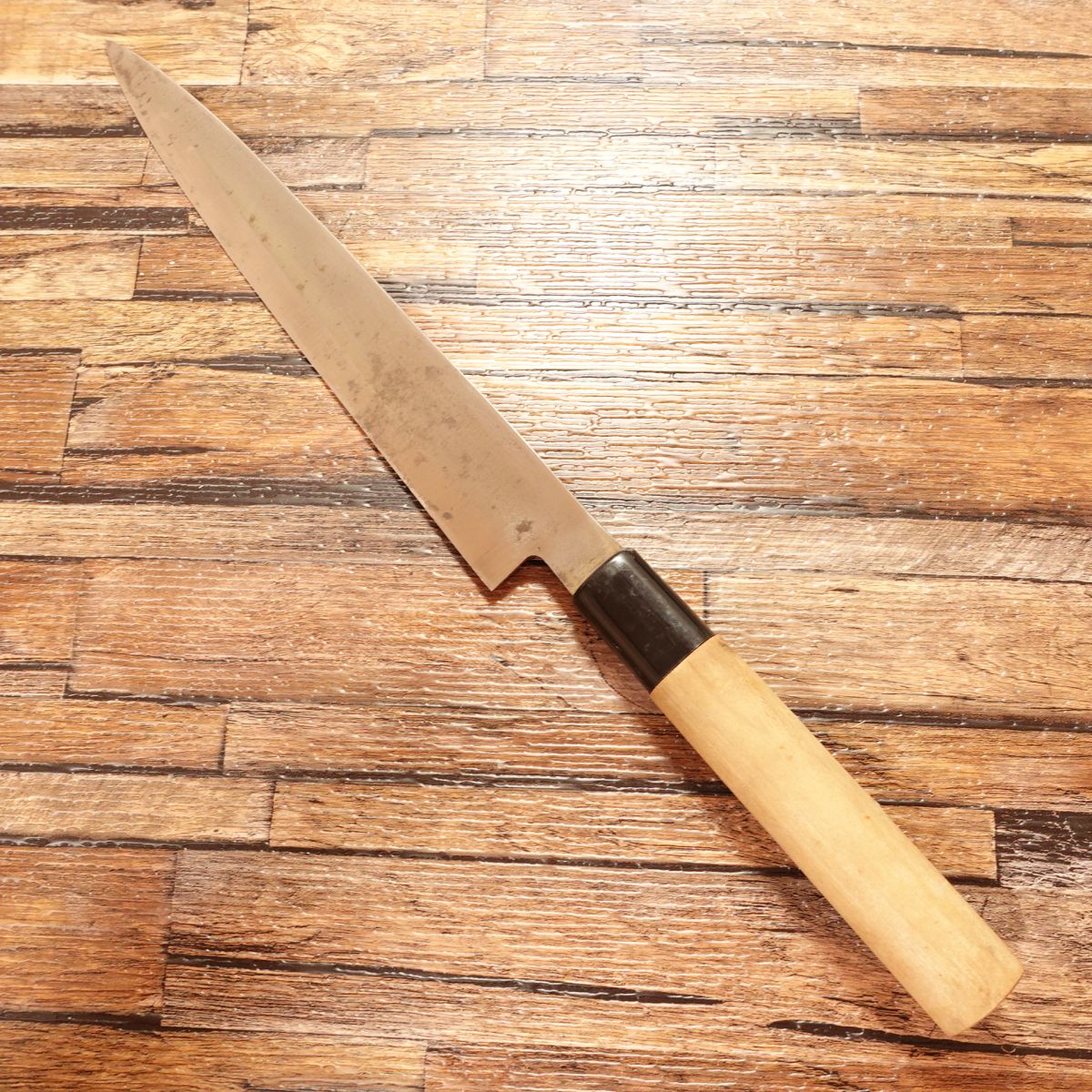 Togoro Yanagiba Knife, Sharpened, Sashimi Knife, Steel, With Sticker