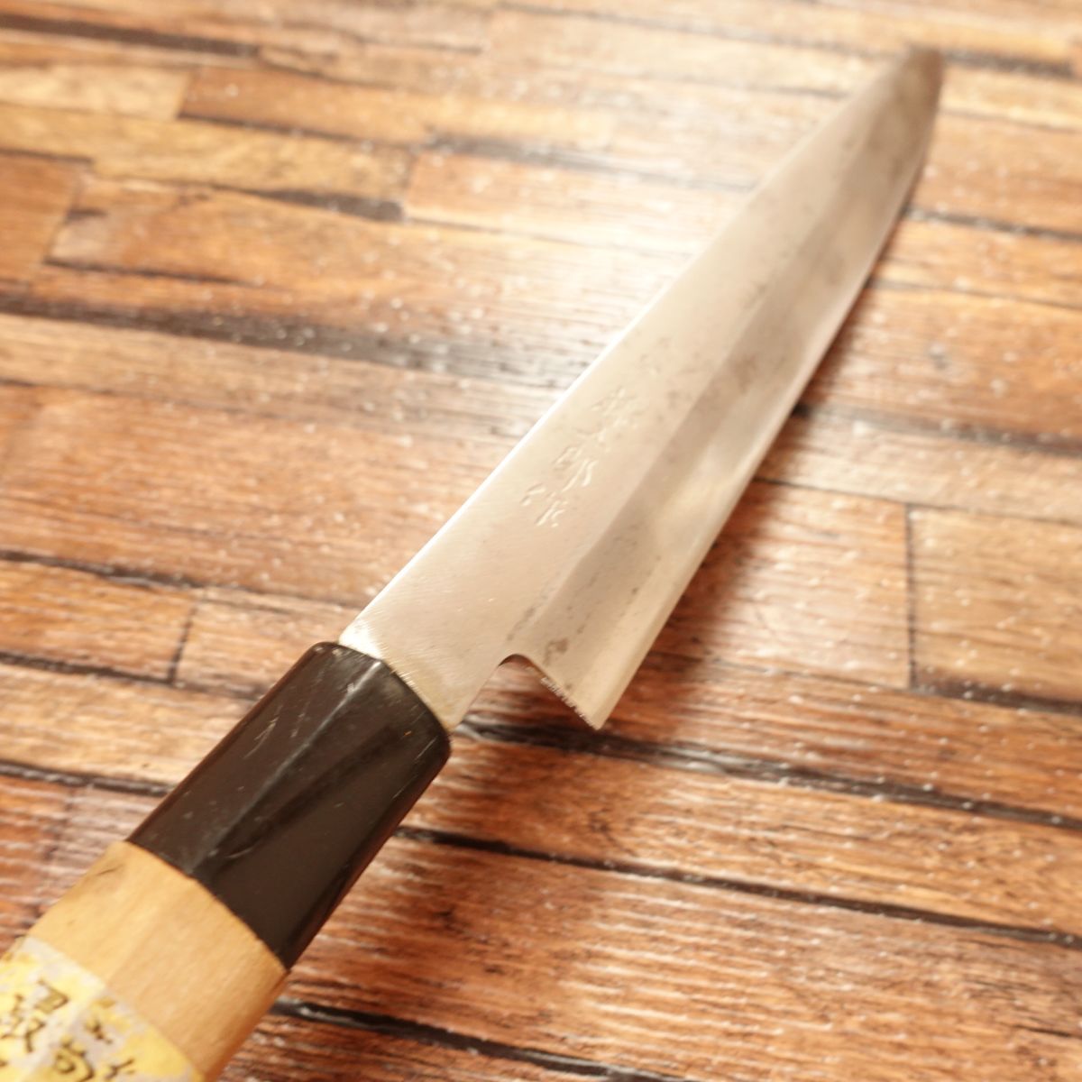 Togoro Yanagiba Knife, Sharpened, Sashimi Knife, Steel, With Sticker