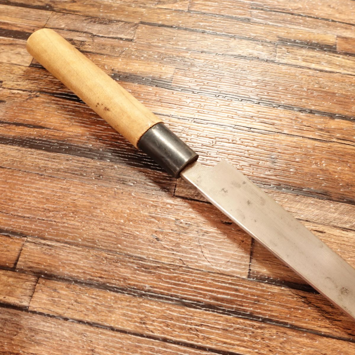 Sakai Takemori Yanagiba Knife, Sharpened, Sashimi Knife, Steel, Willow-leaf Blade