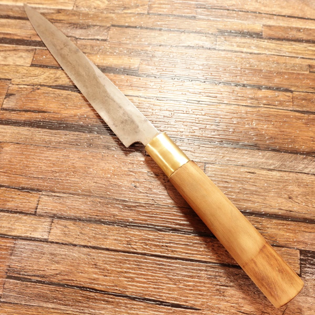 Sakai Naokazu Yanagiba Knife, Sharpened, Sashimi Knife, Special Steel, Willow-leaf Blade