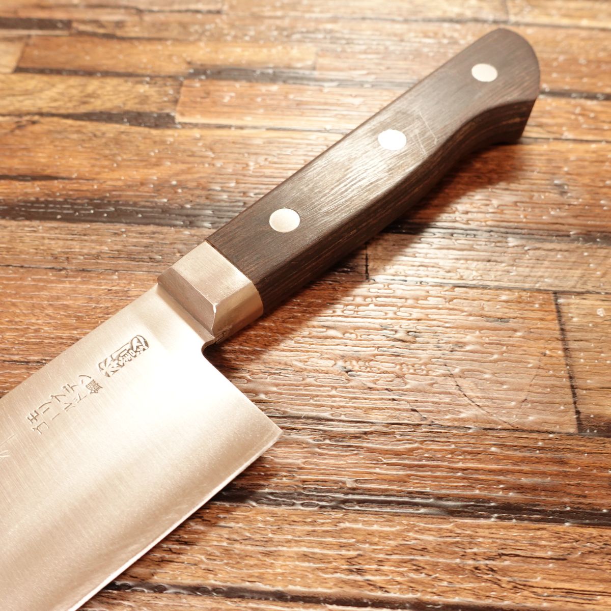 Nagahisa Special Edition Santoku Knife, Sharpened, All-purpose Knife, Molybdenum Gold Steel