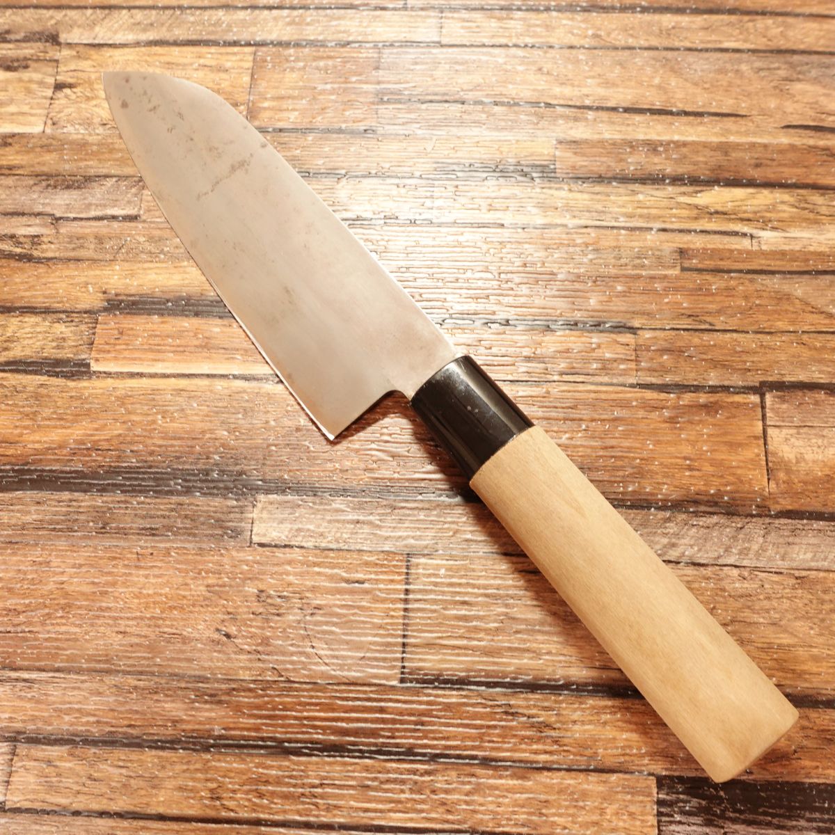 Sakai Sadamori Santoku Knife, Sharpened, All-purpose Knife, Steel, Japanese Santoku