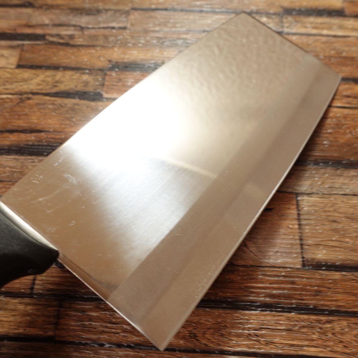 Chuka 2001 Chinese Cleaver, Sharpened, Stainless Steel, Lightly Used, Made in Japan