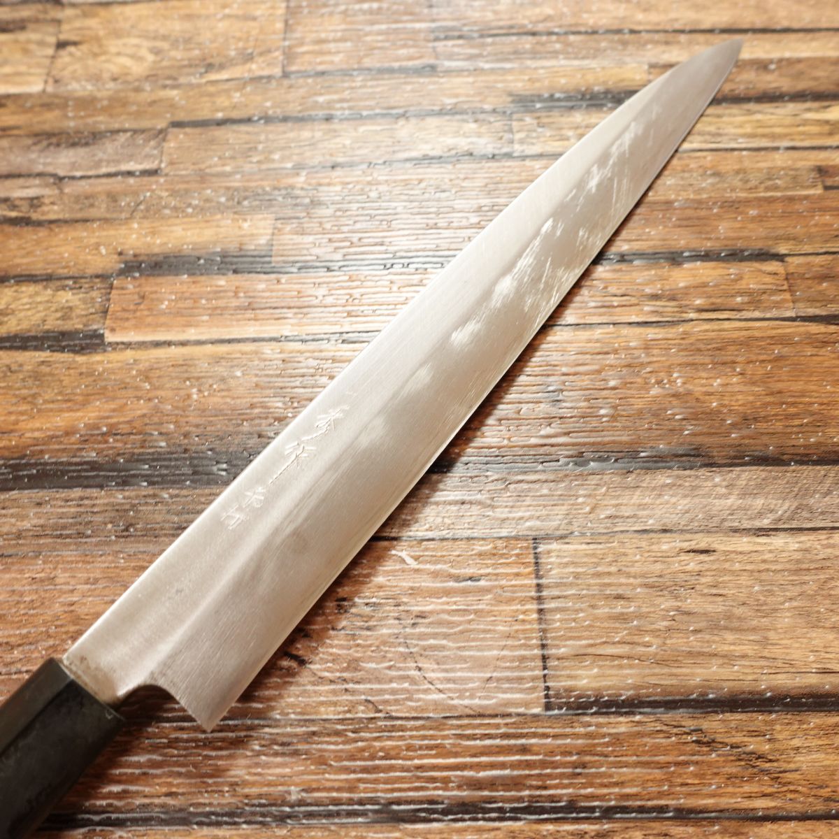 Shusaku Yanagiba Knife, Sharpened, Sashimi Knife, Hagane Steel, Hand-Forged, Special Selection