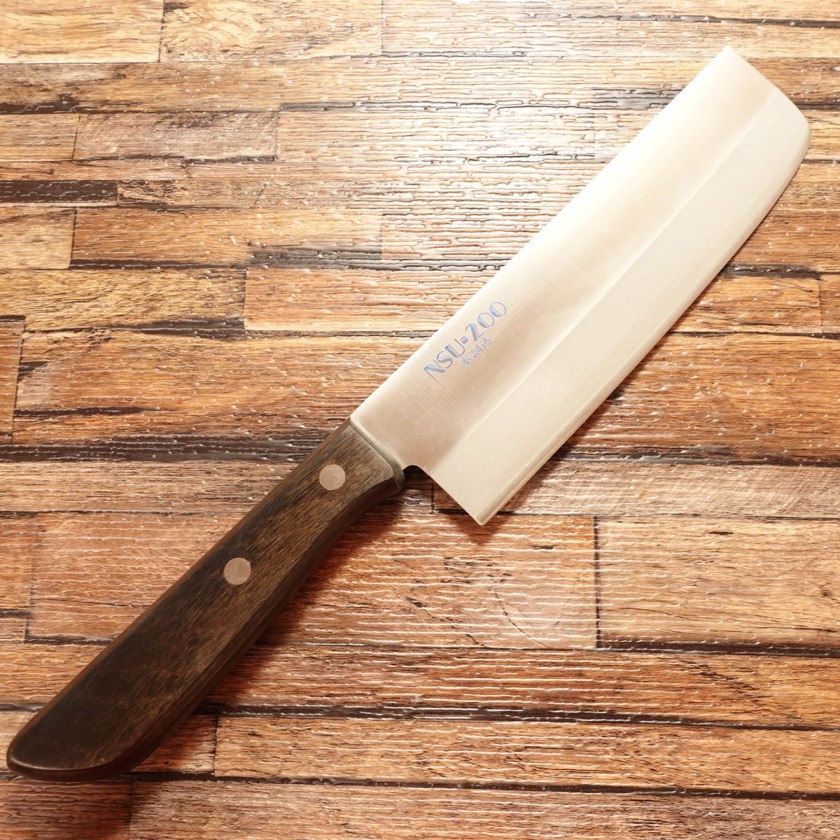 KAI NSU-200 Nakiri Knife, Thin Blade, Hon-Warikomi, Unused Stock, Deadstock, Boxed