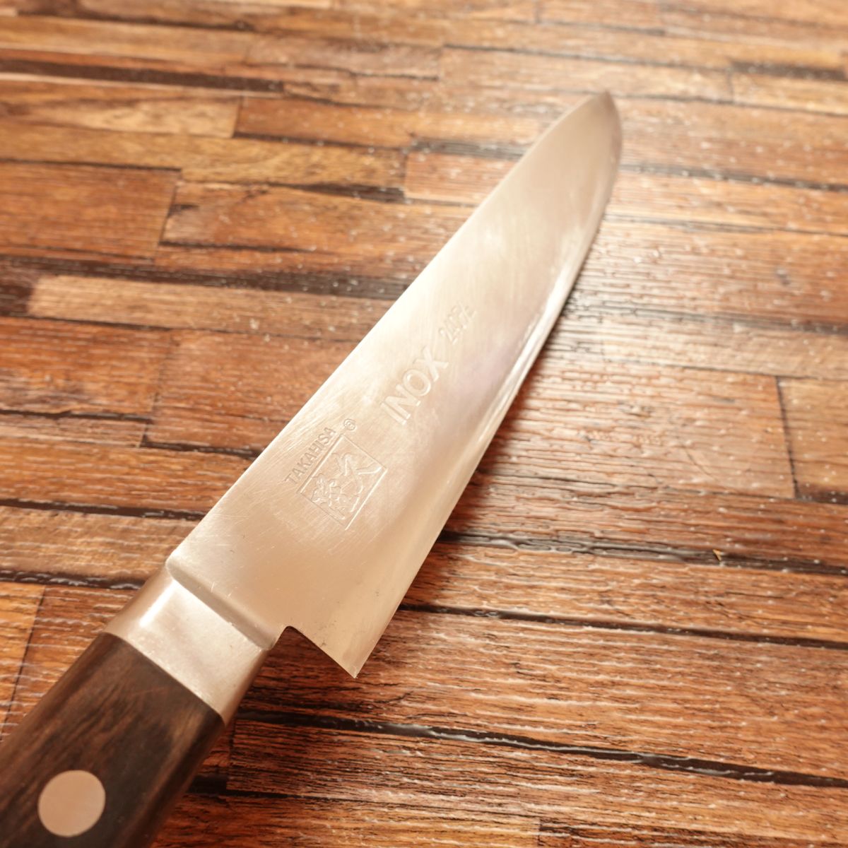 Takahisa Gyuto, Chef’s Knife, Sharpened, INOX, Stainless Steel