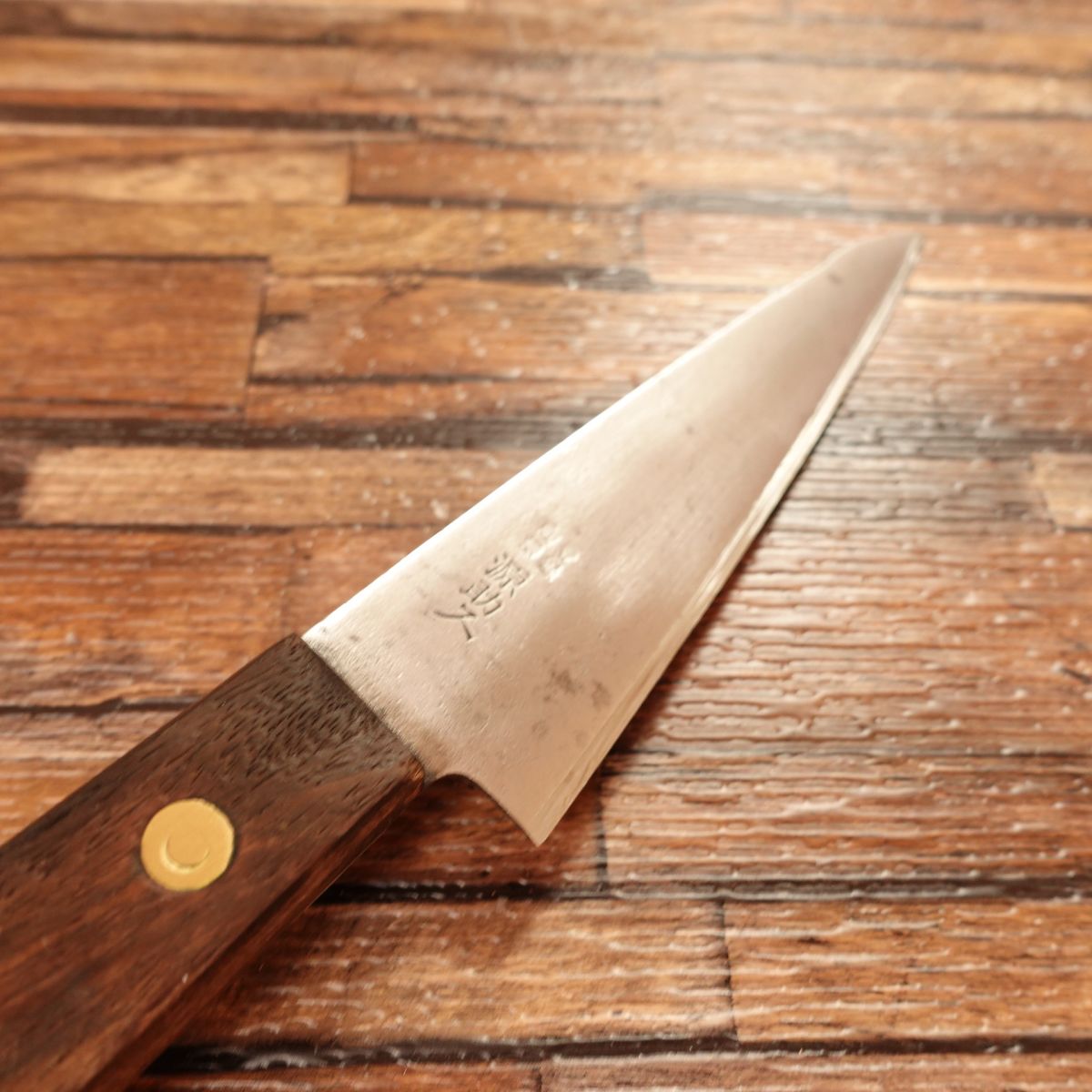 Minamoto Sukehisa Boning Knife, Sharpened, Single Bevel, Japanese Steel, Square-shaped, Honesuki