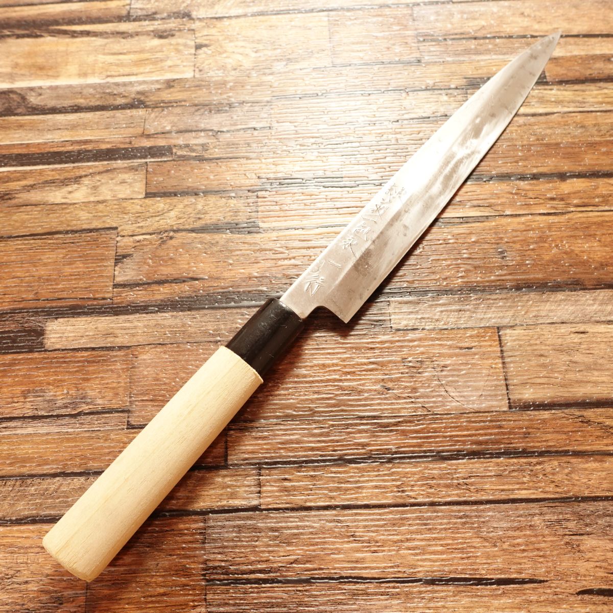 Nara Kikuichi Kanenaga Yanagiba Knife, Sharpened, Sashimi Knife, Single Bevel, Hagane Steel