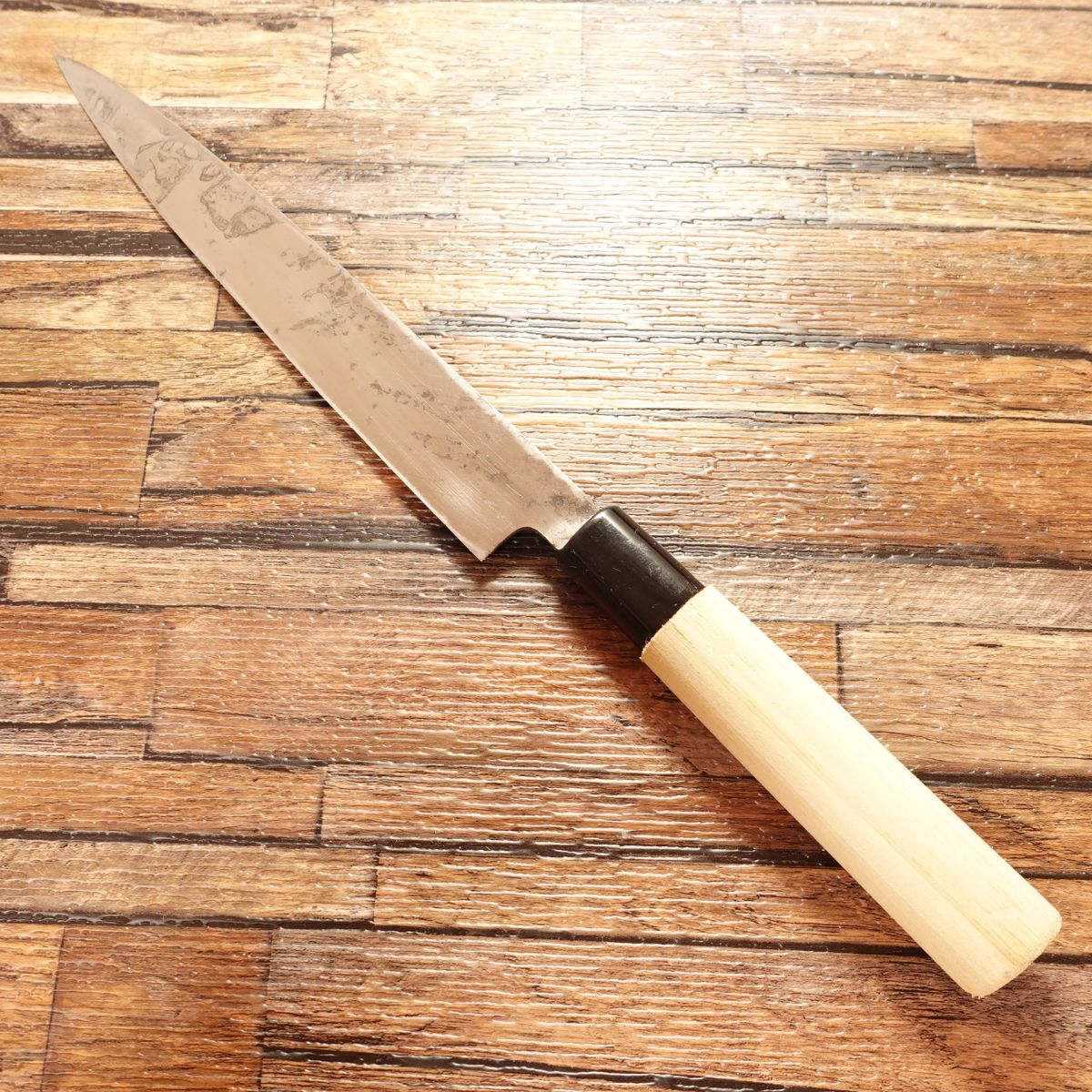 Nara Kikuichi Kanenaga Yanagiba Knife, Sharpened, Sashimi Knife, Single Bevel, Hagane Steel