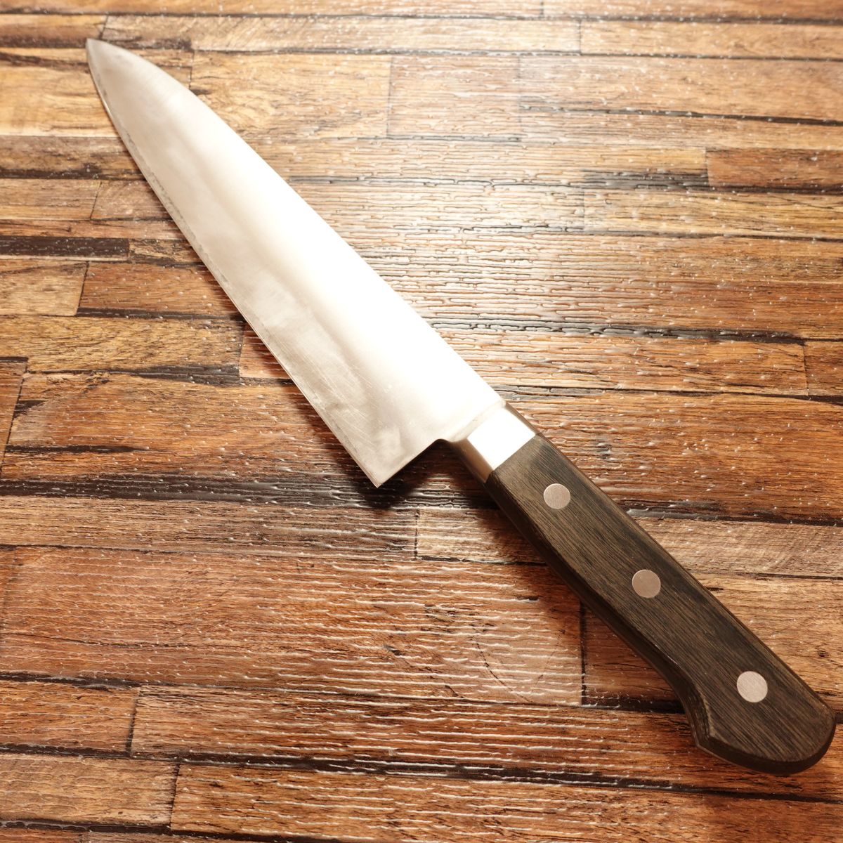 Aki Kuniaki Gyuto, Chef’s Knife, Sharpened, All-Purpose Knife, Warikomi, Hagane Steel