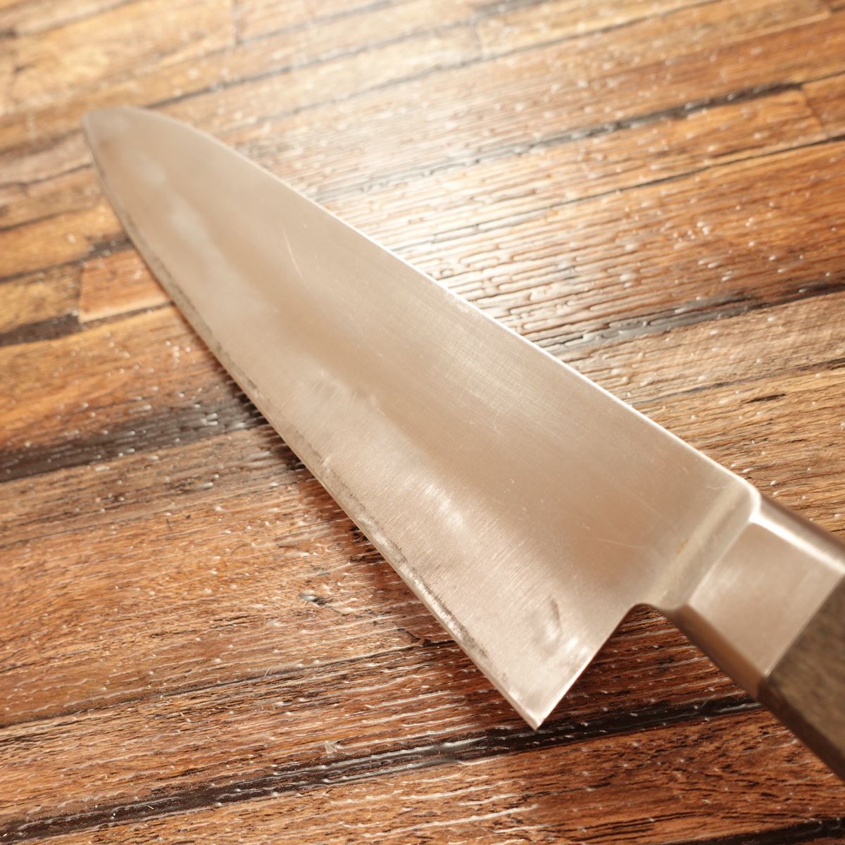 Aki Kuniaki Gyuto, Chef’s Knife, Sharpened, All-Purpose Knife, Warikomi, Hagane Steel