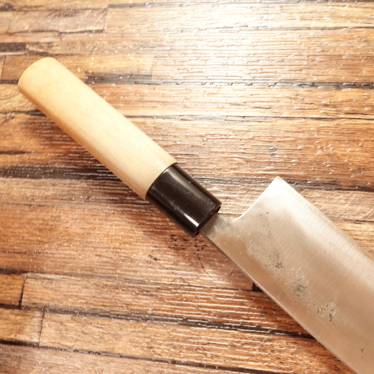 Miki Special Grade Wa-Santoku Knife, Sharpened, All-Purpose Knife, Yasuki Steel Aogami