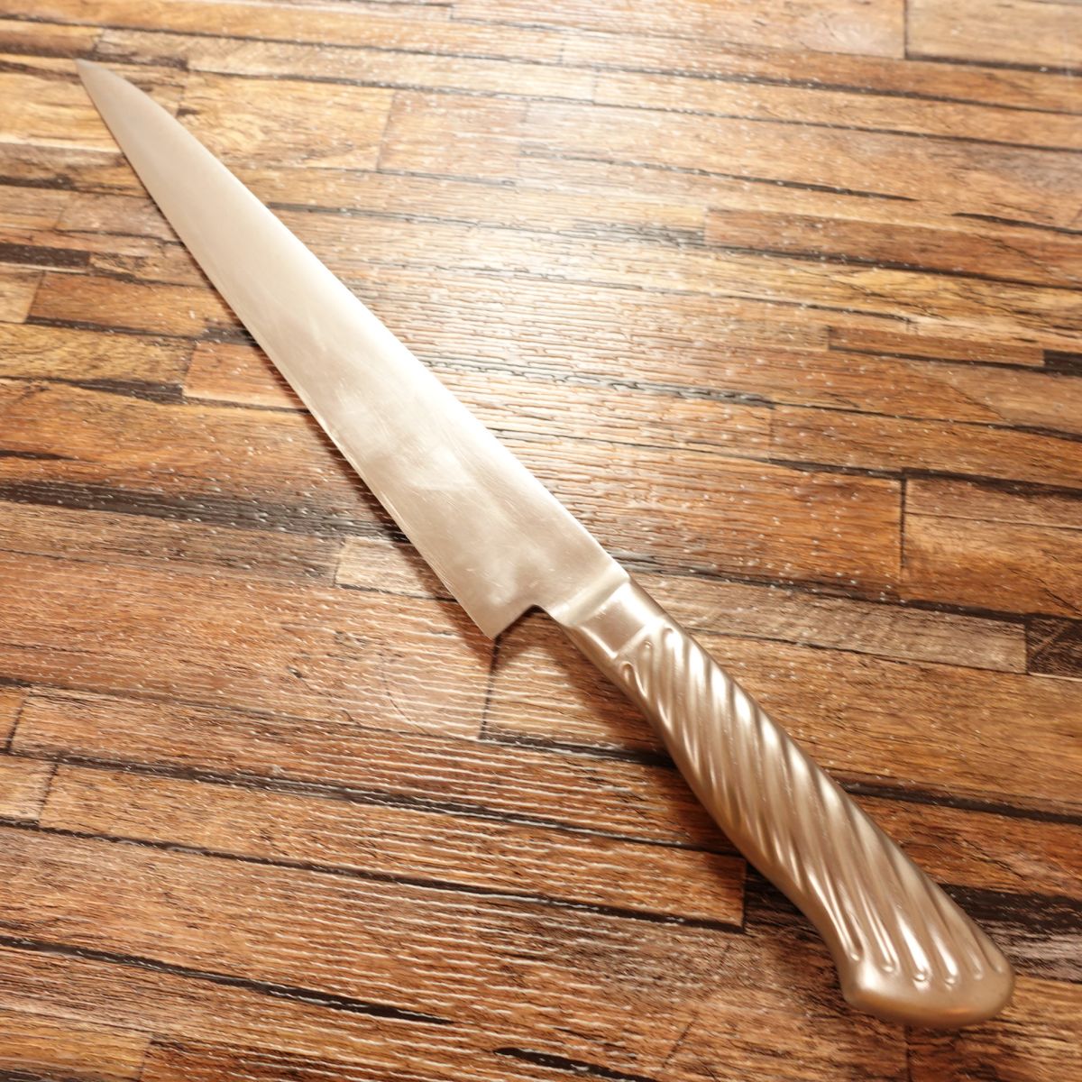 Fujitora Sujihiki, Sharpened, Stainless Steel Gyuto, 9:1 Bevel, Tojiro