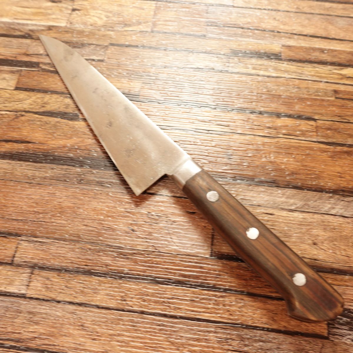 Minamoto Sukehisa Gyuto, Sharpened, All-Purpose Knife, Straight Edge, Also Usable as a Honesuki