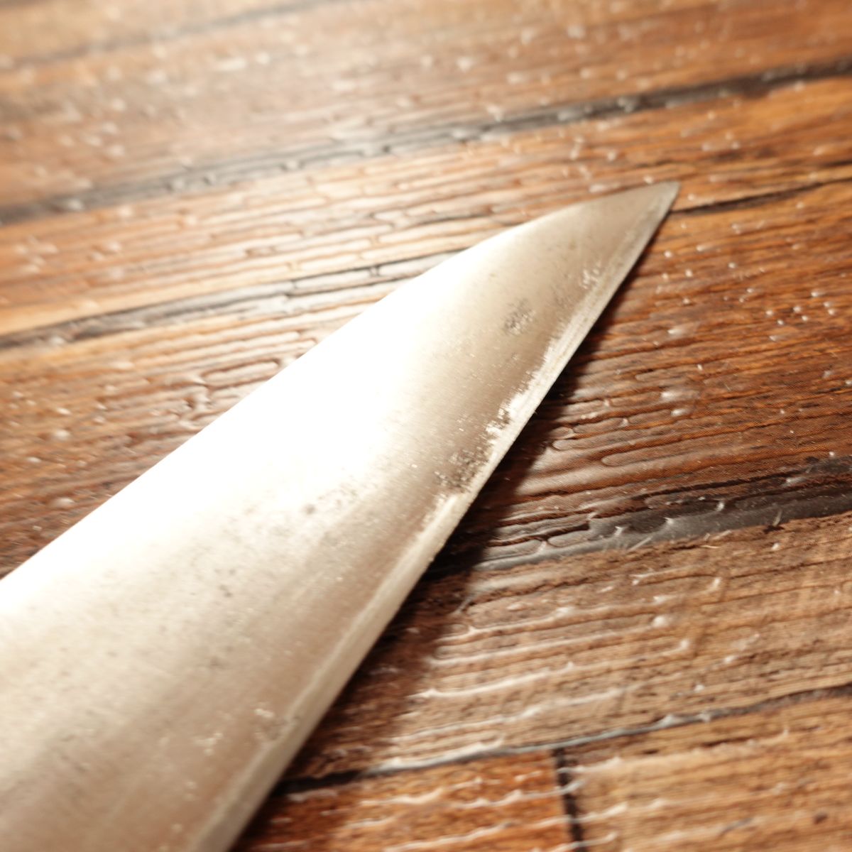 Minamoto Sukehisa Gyuto, Sharpened, All-Purpose Knife, Straight Edge, Also Usable as a Honesuki