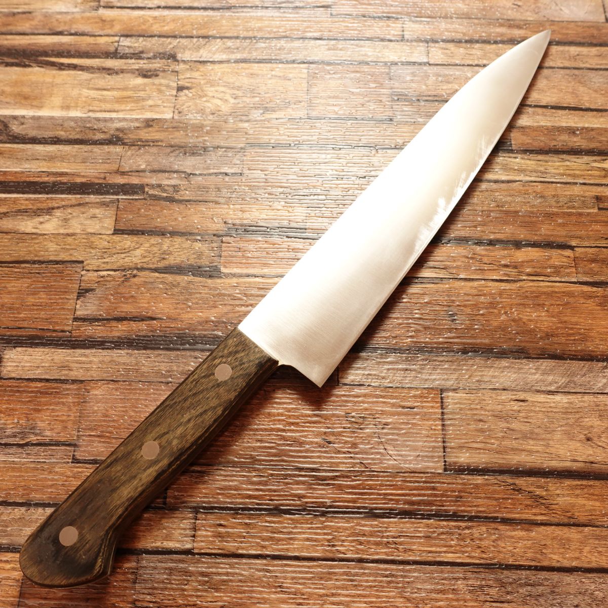 Bunmei Gintei Gyuto, Sharpened, All-Purpose Knife, Stainless Steel, Yoshida Metalworks