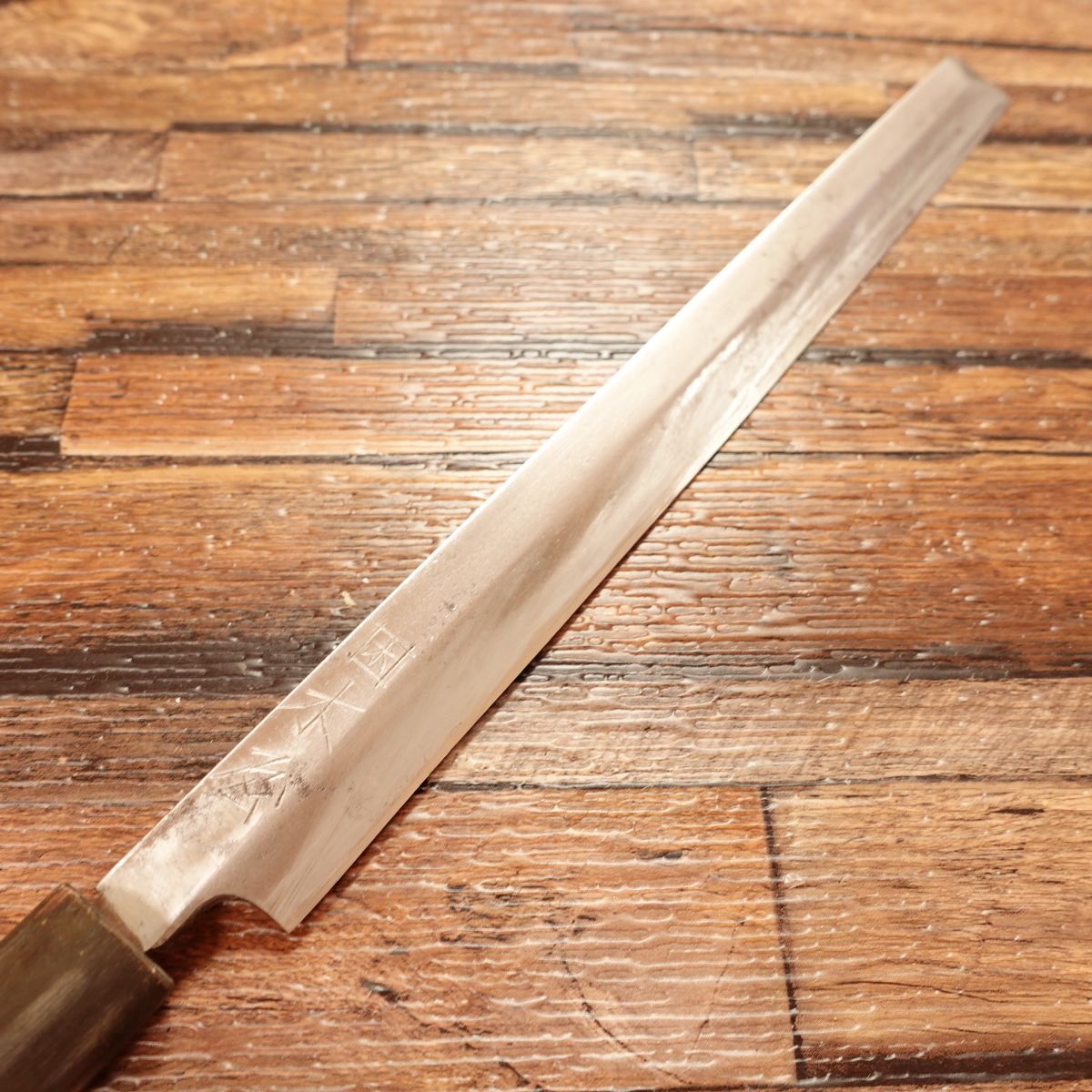 Kiya Tako-hiki Knife, Sharpened, Sashimi Knife, Idzutsuki Kiya, Water Buffalo Horn Handle