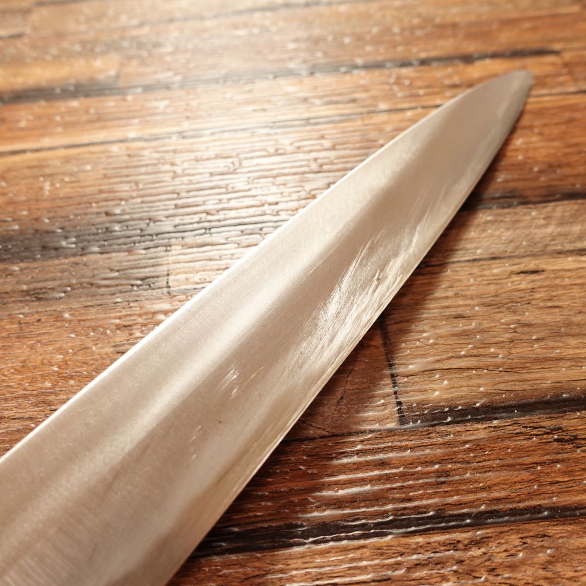 Sugimoto Yanagiba Knife, Sharpened, Buffalo Horn Handle, Sashimi Knife, 300mm, Shimousa Province