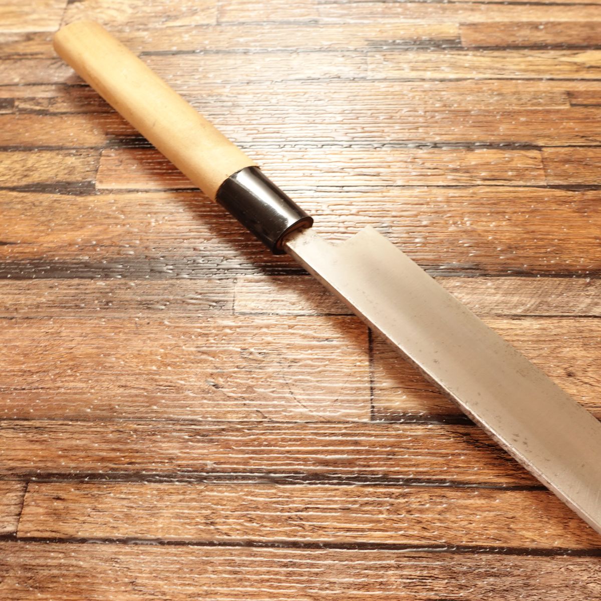 Sakai Shugaku Yanagiba Knife, Sharpened, Sashimi Knife, Special Edition, With Seal, Hagane Steel, Lightly Used