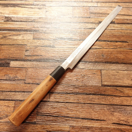 Sadaaki Takohiki Knife, Sharpened, Sashimi Knife, Special Steel, Stainless