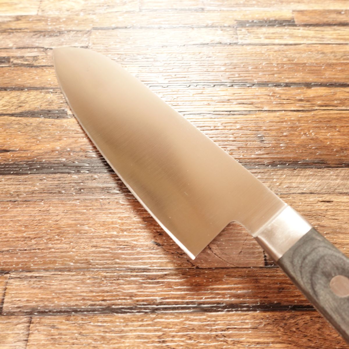 Seki Kazushige Santoku Knife, Sharpened, All-Purpose Knife, Stainless Steel, Nearly Unused