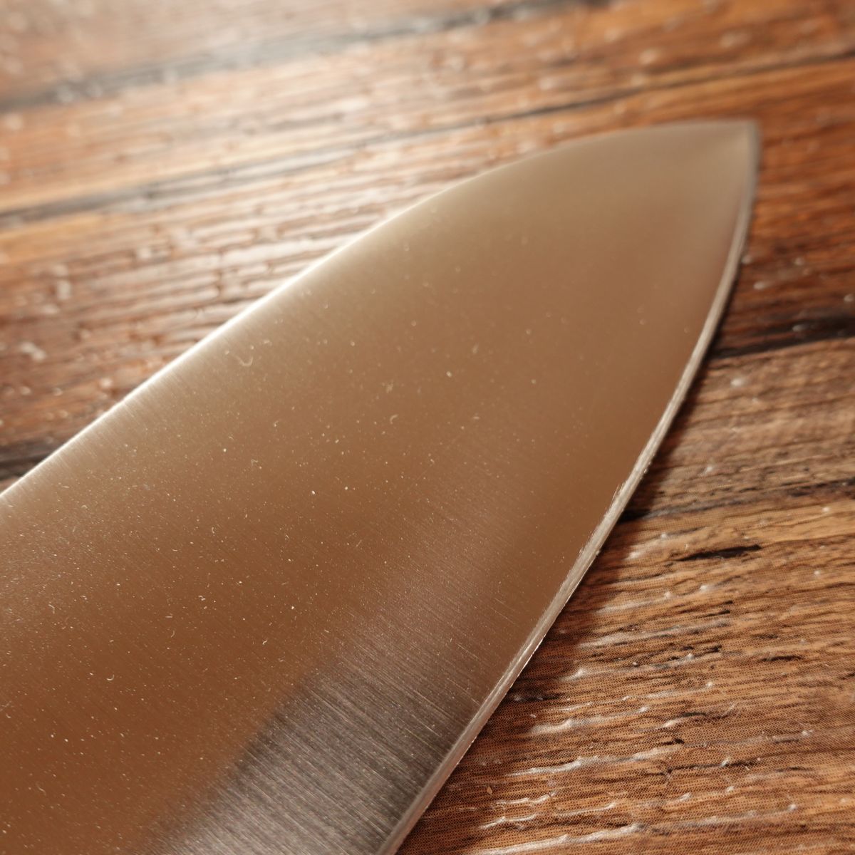 Seki Kazushige Santoku Knife, Sharpened, All-Purpose Knife, Stainless Steel, Nearly Unused