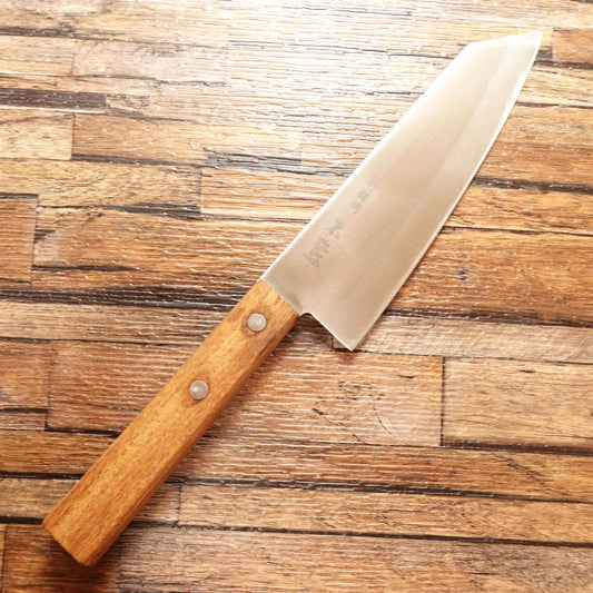 Toki Santoku Knife, Sharpened, All-Purpose Knife, Kiritsuke Style, Bunka Knife, Thin and Lightweight Stainless Steel