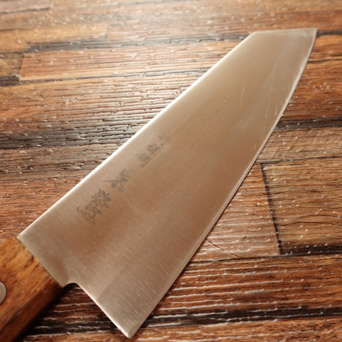 Toki Santoku Knife, Sharpened, All-Purpose Knife, Kiritsuke Style, Bunka Knife, Thin and Lightweight Stainless Steel