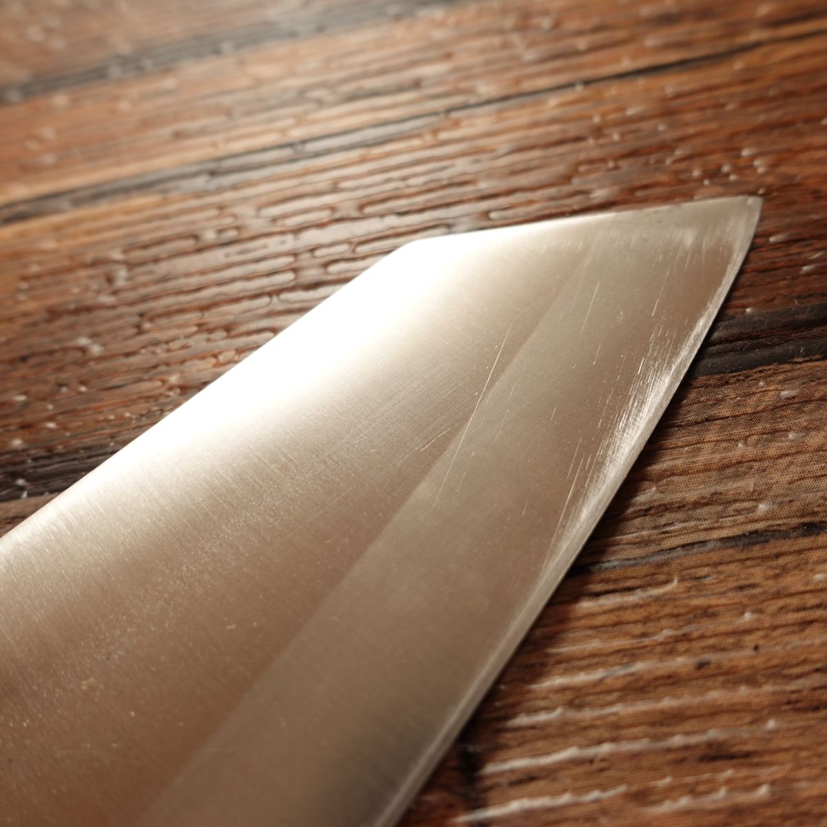 Toki Santoku Knife, Sharpened, All-Purpose Knife, Kiritsuke Style, Bunka Knife, Thin and Lightweight Stainless Steel