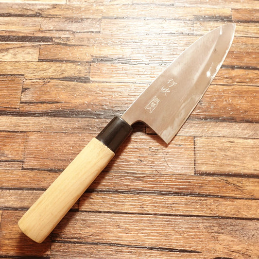 Seki Magoroku Ibuki Deba Knife, Sharpened, Single-Bevel, Traditional Japanese Knife, Hagane Steel