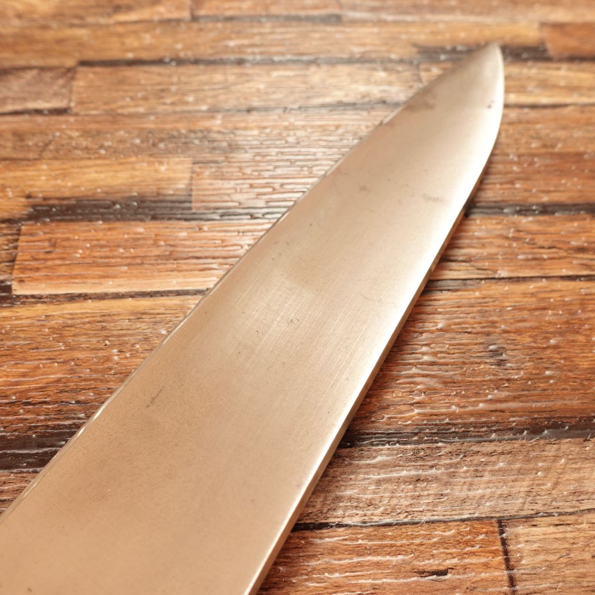 Masamoto Sohonten Yodeba Knife, Sharpened, Chef’s Knife, Thick Blade, Minimal Signs of Use