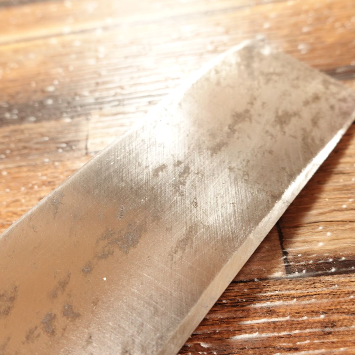 Sakai Kikutora Nakiri Knife, Sharpened, Superior Quality, Single-Bevel