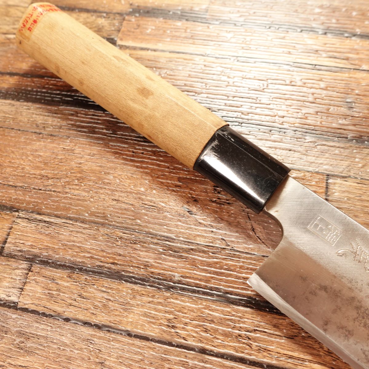 Sakai Kikutora Nakiri Knife, Sharpened, Superior Quality, Single-Bevel