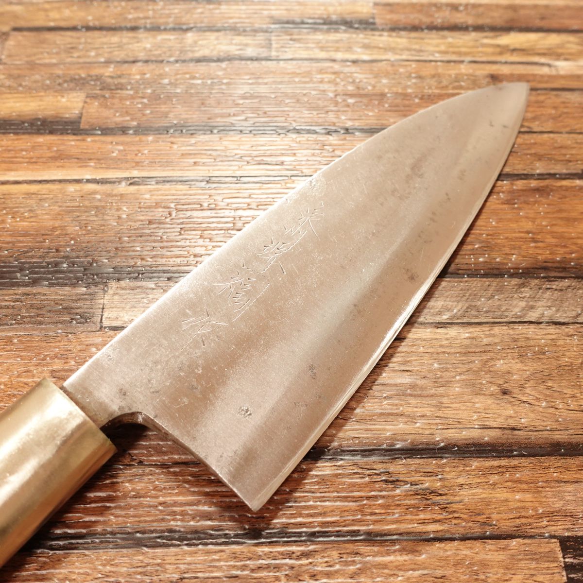 Senshu Sakai Kanefuku Deba Knife, Sharpened, Hagane Steel