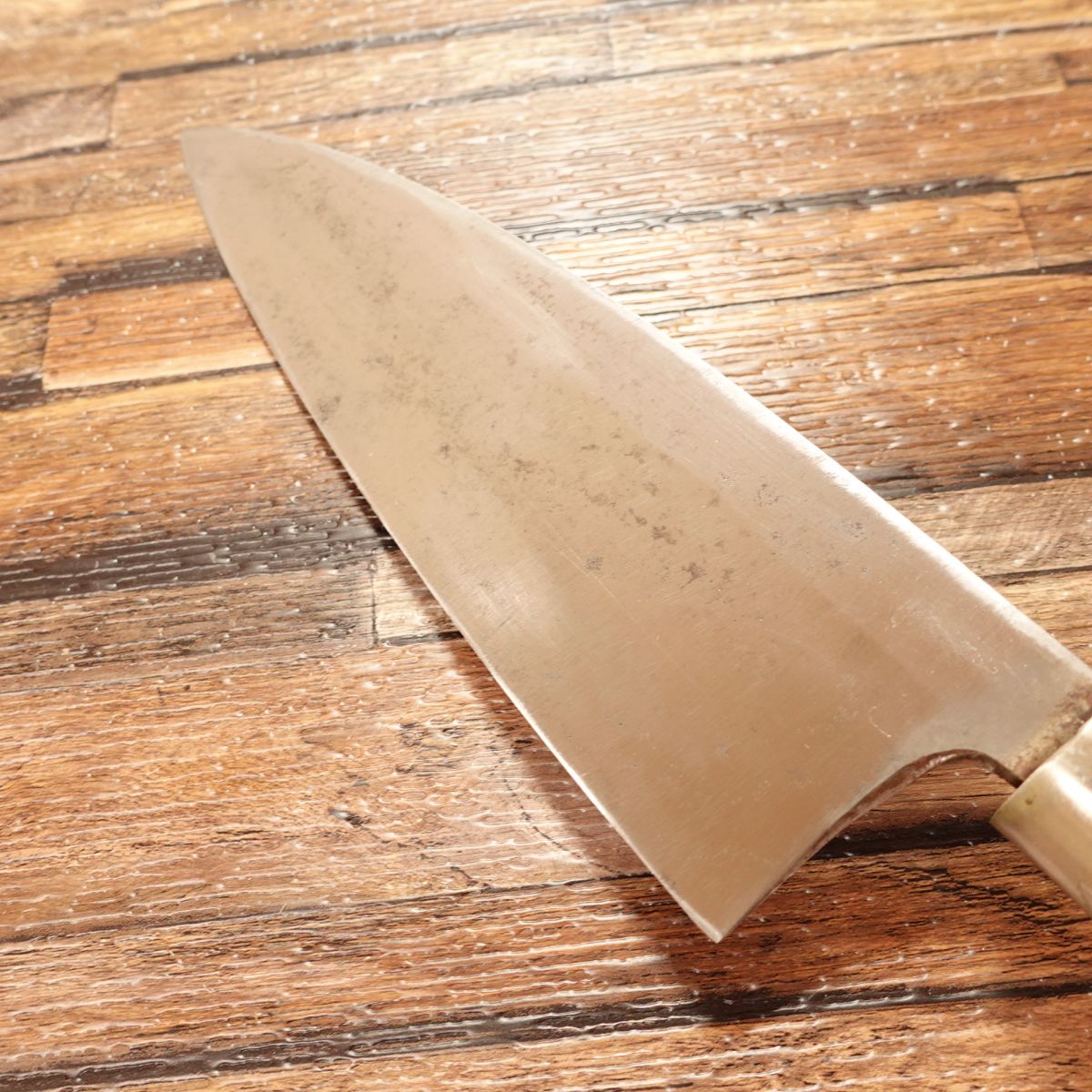 Senshu Sakai Kanefuku Deba Knife, Sharpened, Hagane Steel