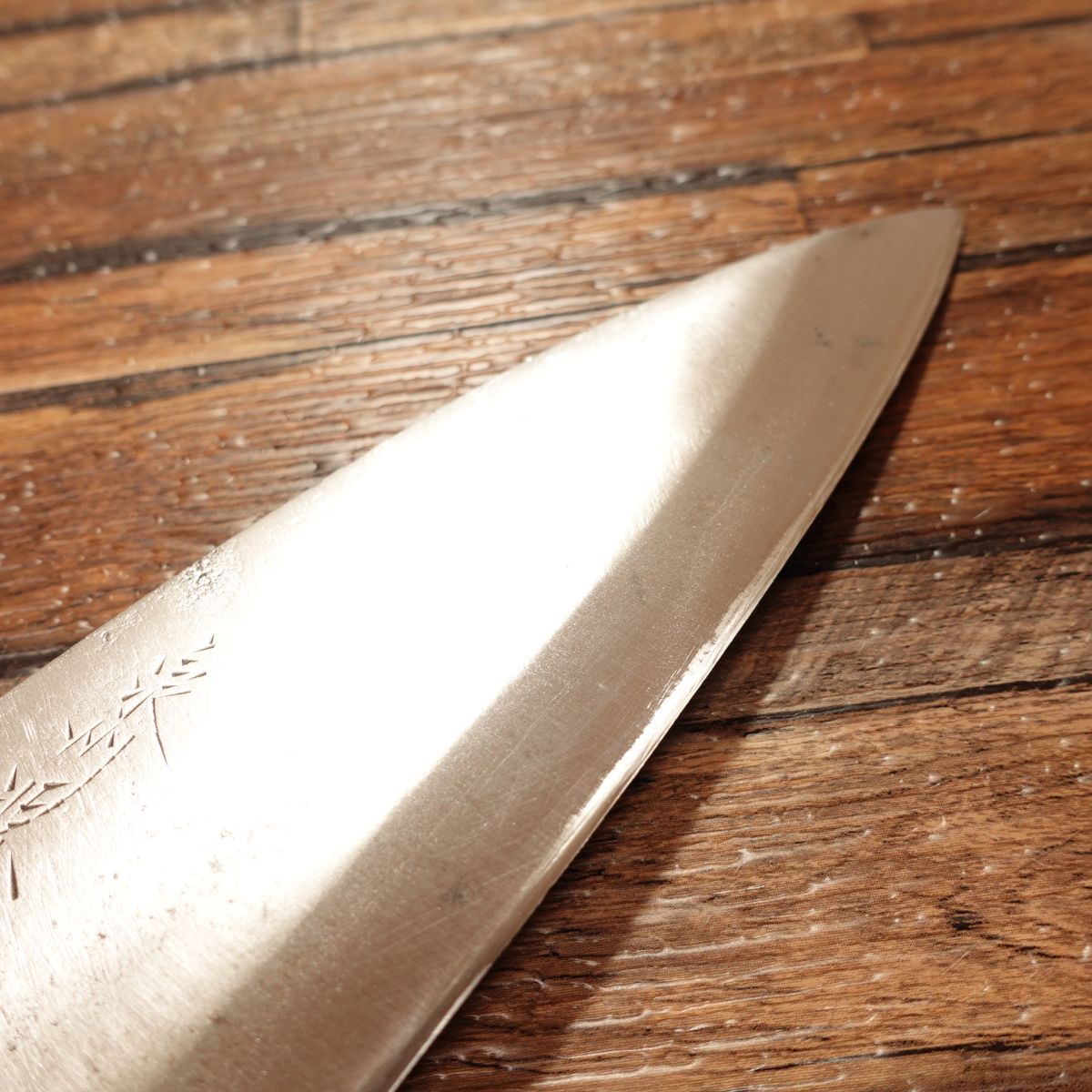 Senshu Sakai Kanefuku Deba Knife, Sharpened, Hagane Steel