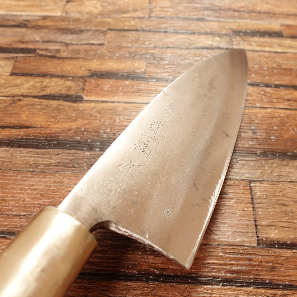 Senshu Sakai Kanefuku Deba Knife, Sharpened, Hagane Steel