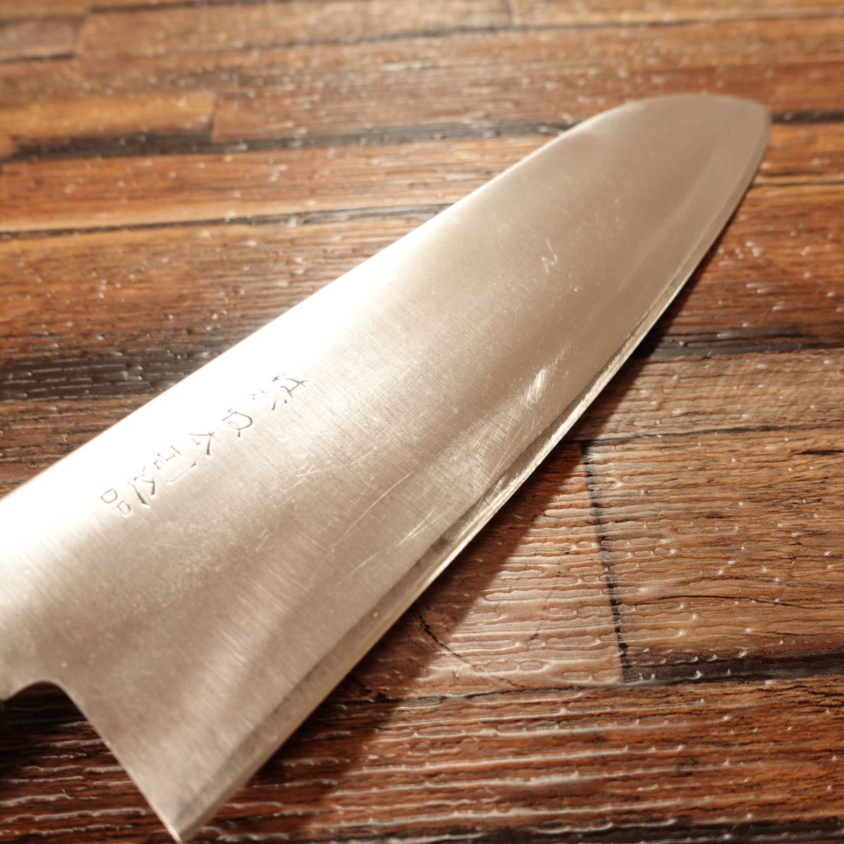 Tachikaze Santoku Knife, Sharpened, All-Purpose Knife, High-Carbon Clad Steel